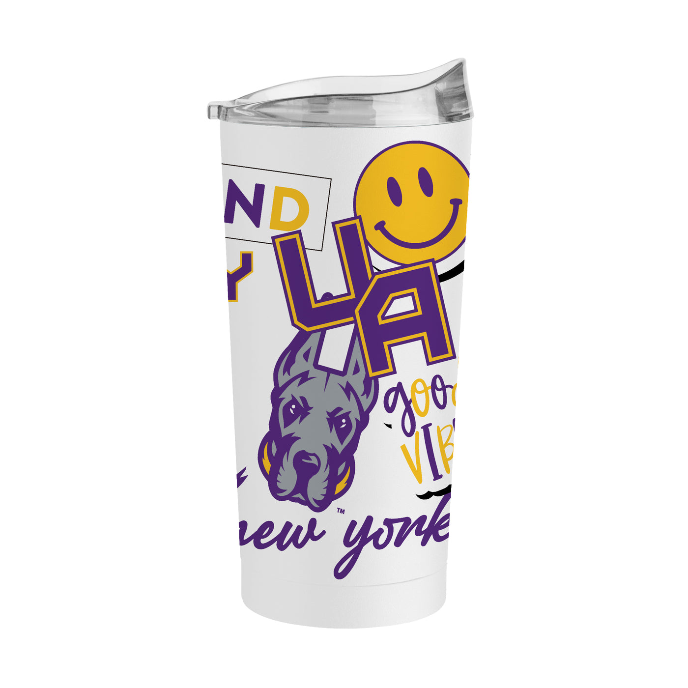 SUNY Albany 20oz Native Powder Coat Tumbler