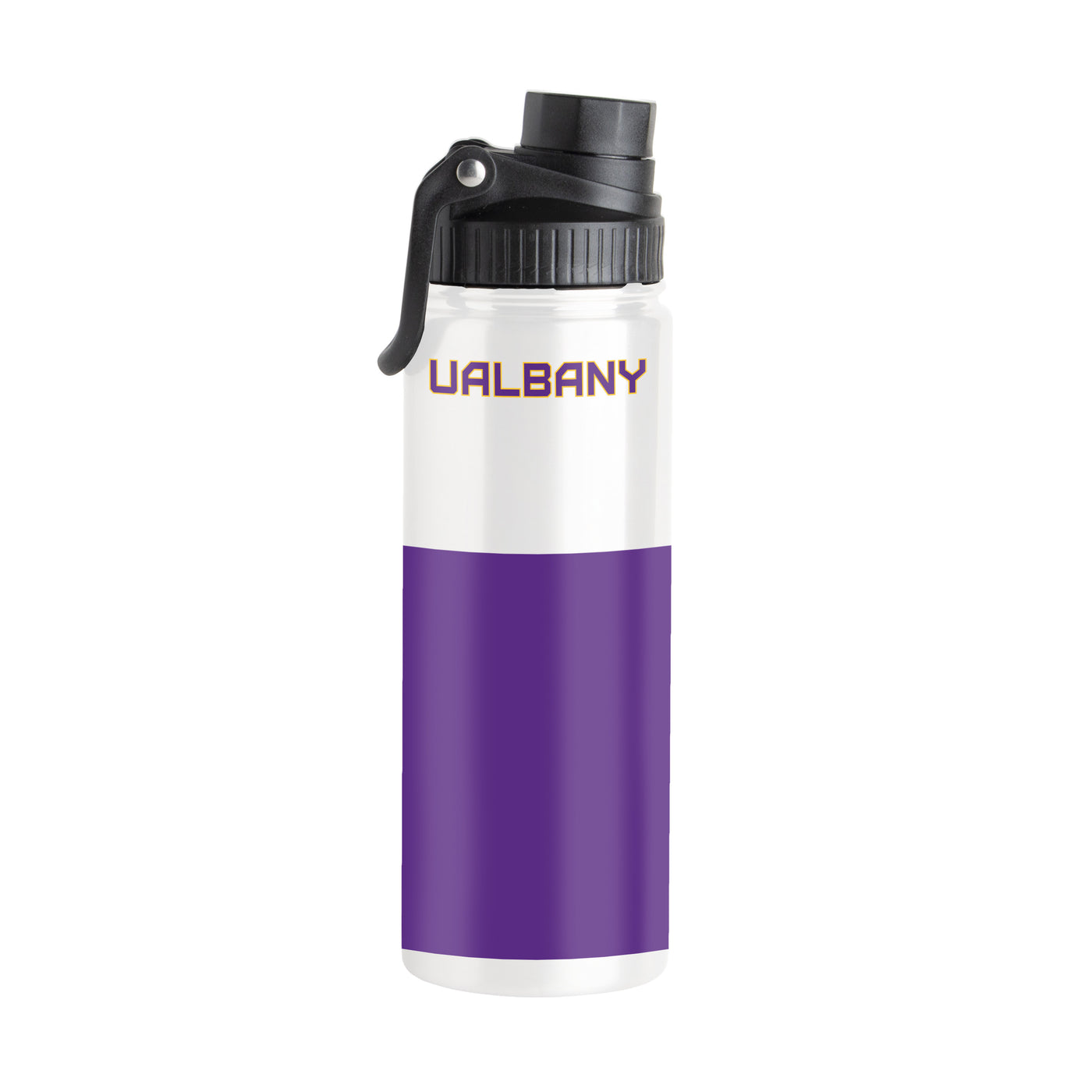SUNY Albany 21oz Colorblock Twist Top Water Bottle