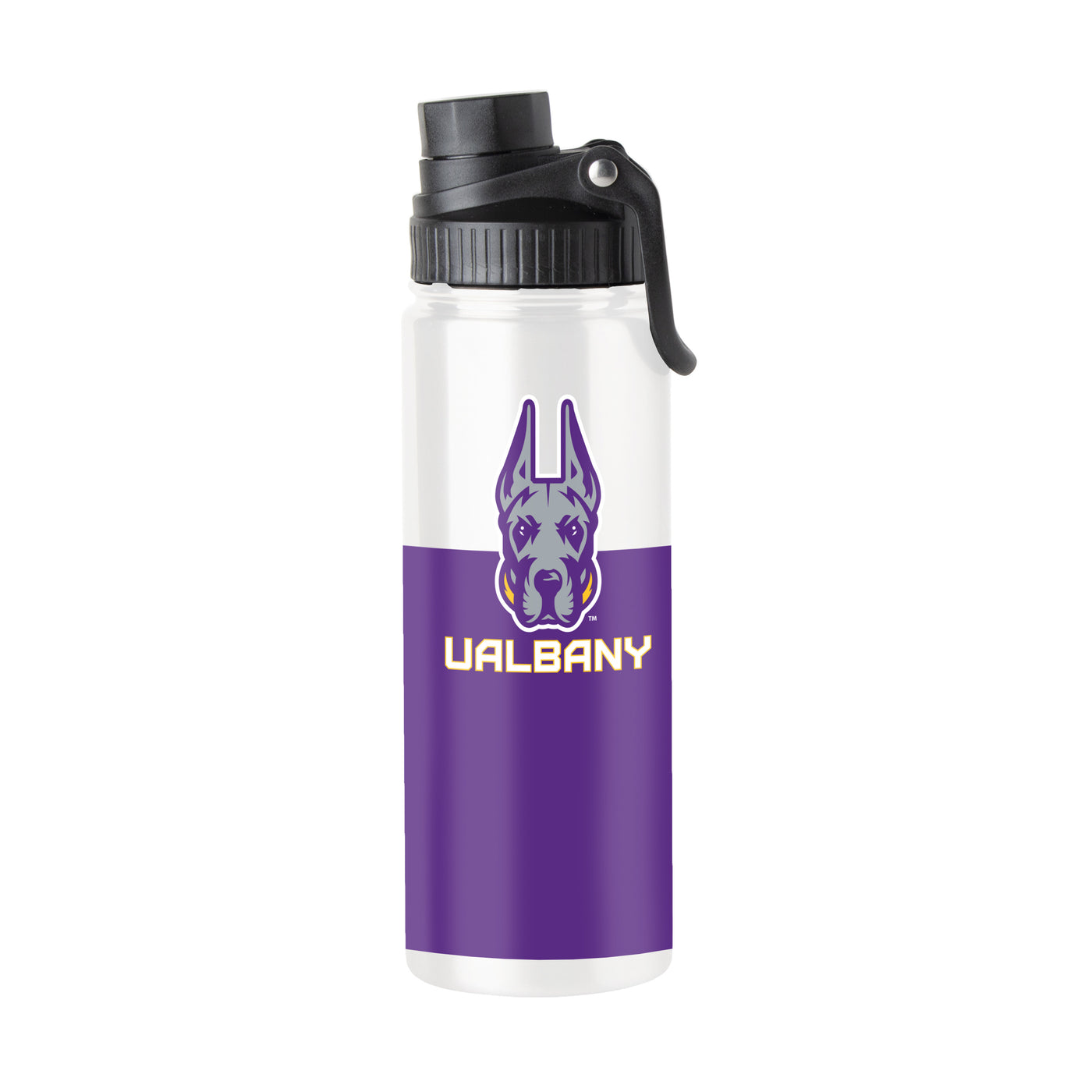 SUNY Albany 21oz Colorblock Twist Top Water Bottle