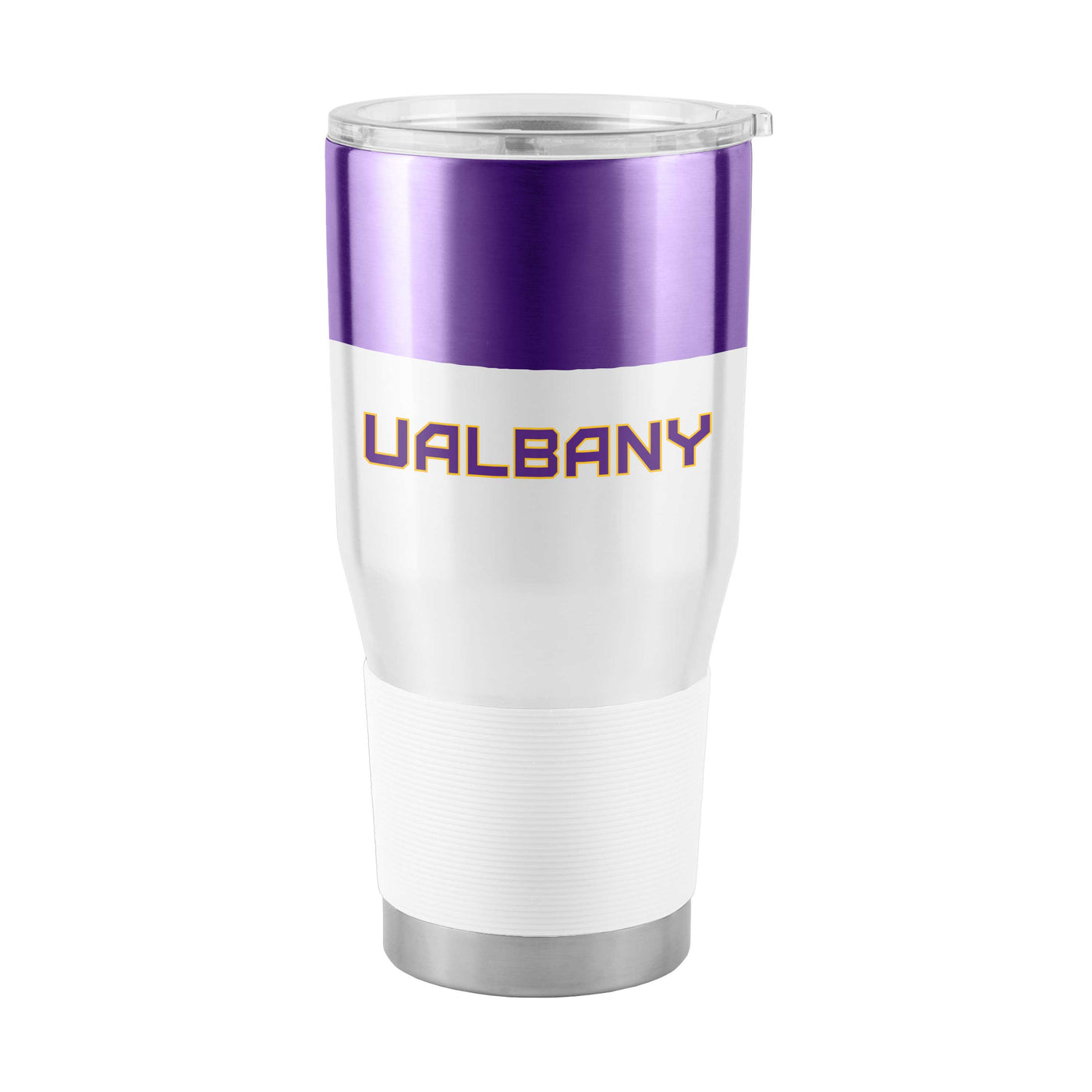 SUNY Albany 30oz Colorblock Stainless Steel Tumbler