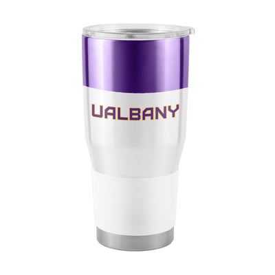 SUNY Albany 30oz Colorblock Stainless Steel Tumbler