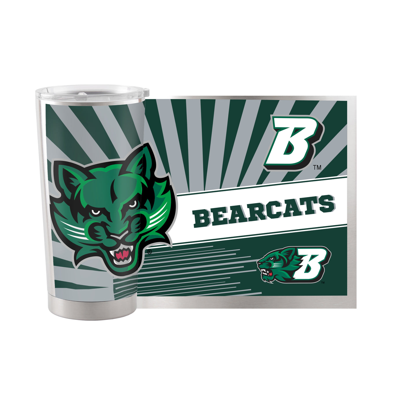 Binghamton 20oz Mascot Stainless Tumbler