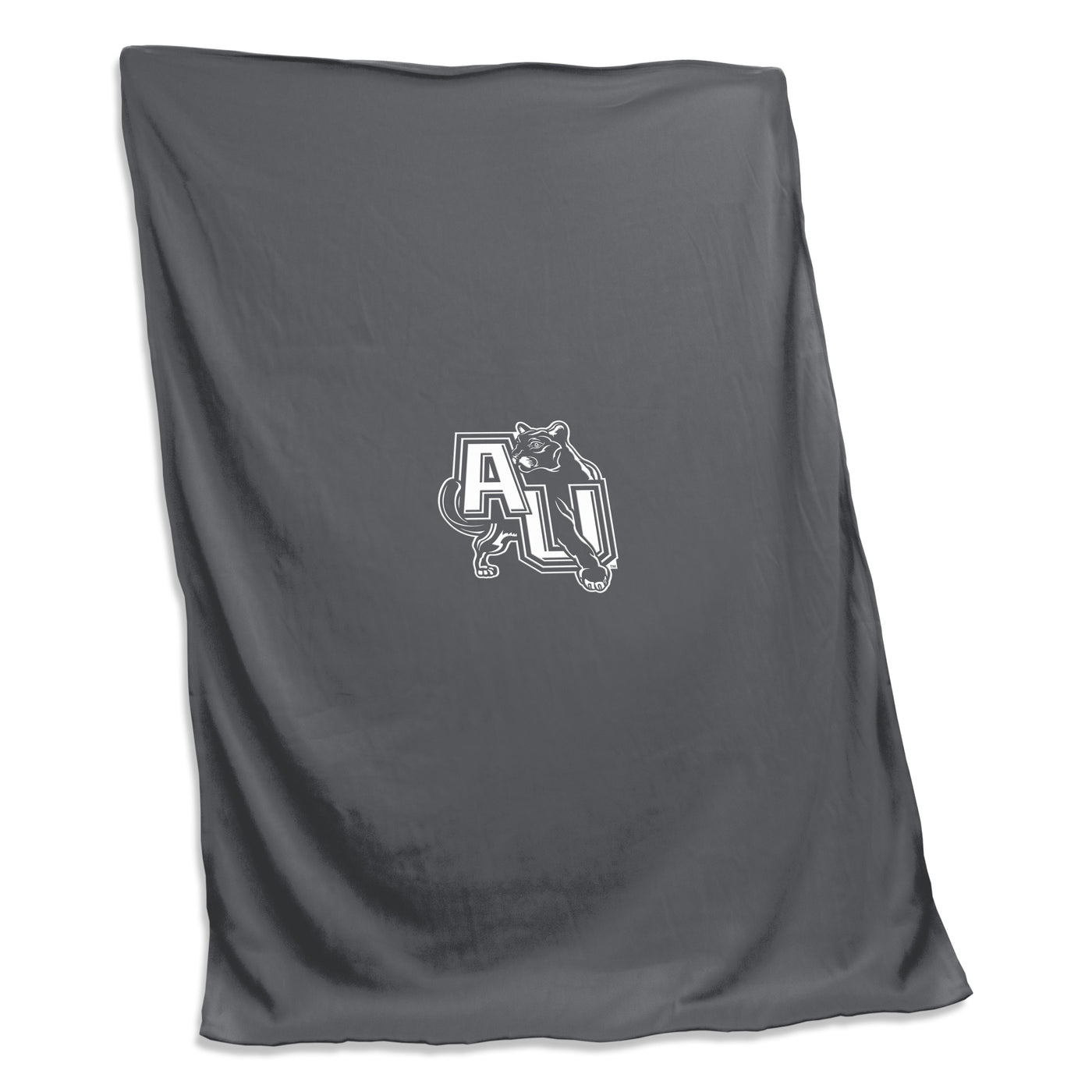 Adelphi U Charcoal Sweatshirt Blanket (Screened)