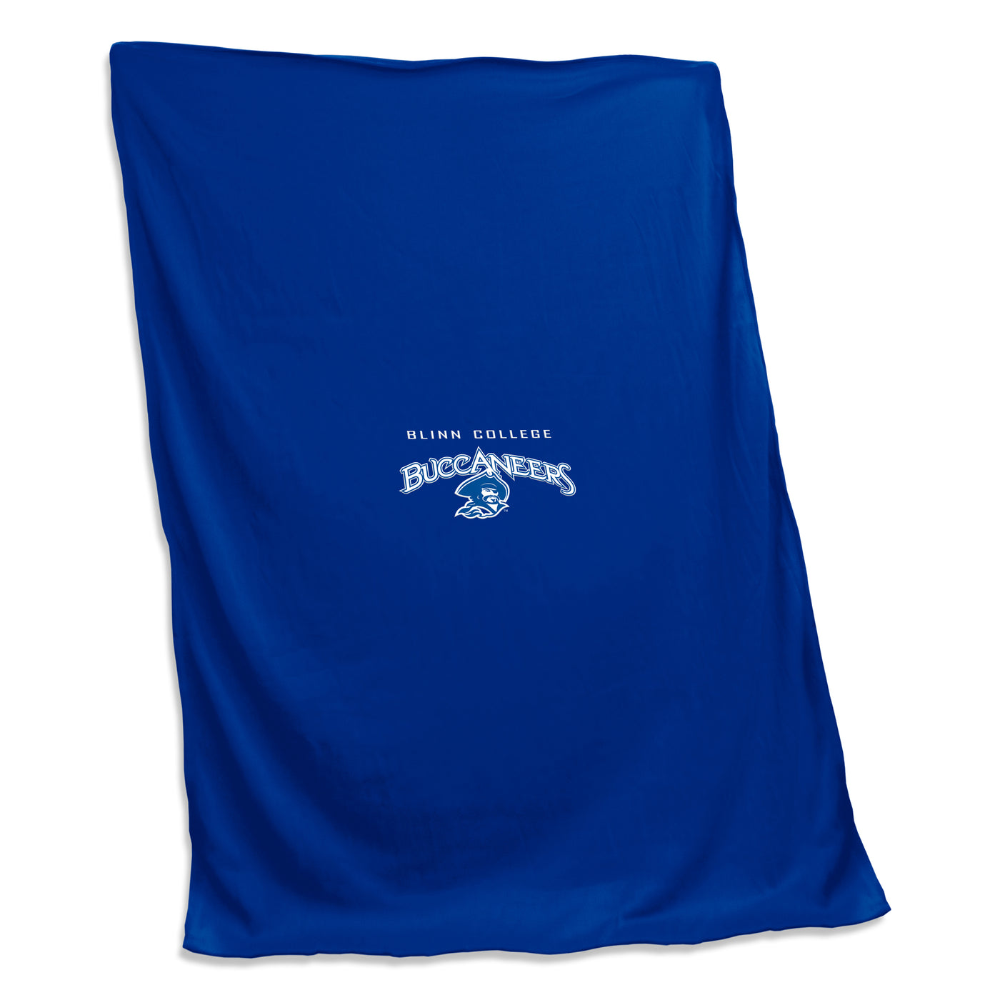 Blinn U Brenham Campus Sweatshirt Blanket (Screened)