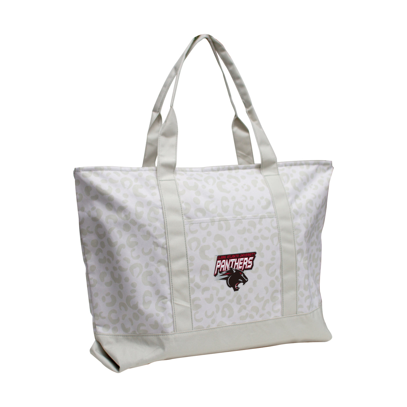 Clark Atlanta Leopard Pattern Tote