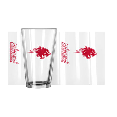 Clark Atlanta 16oz Gameday Pint Glass