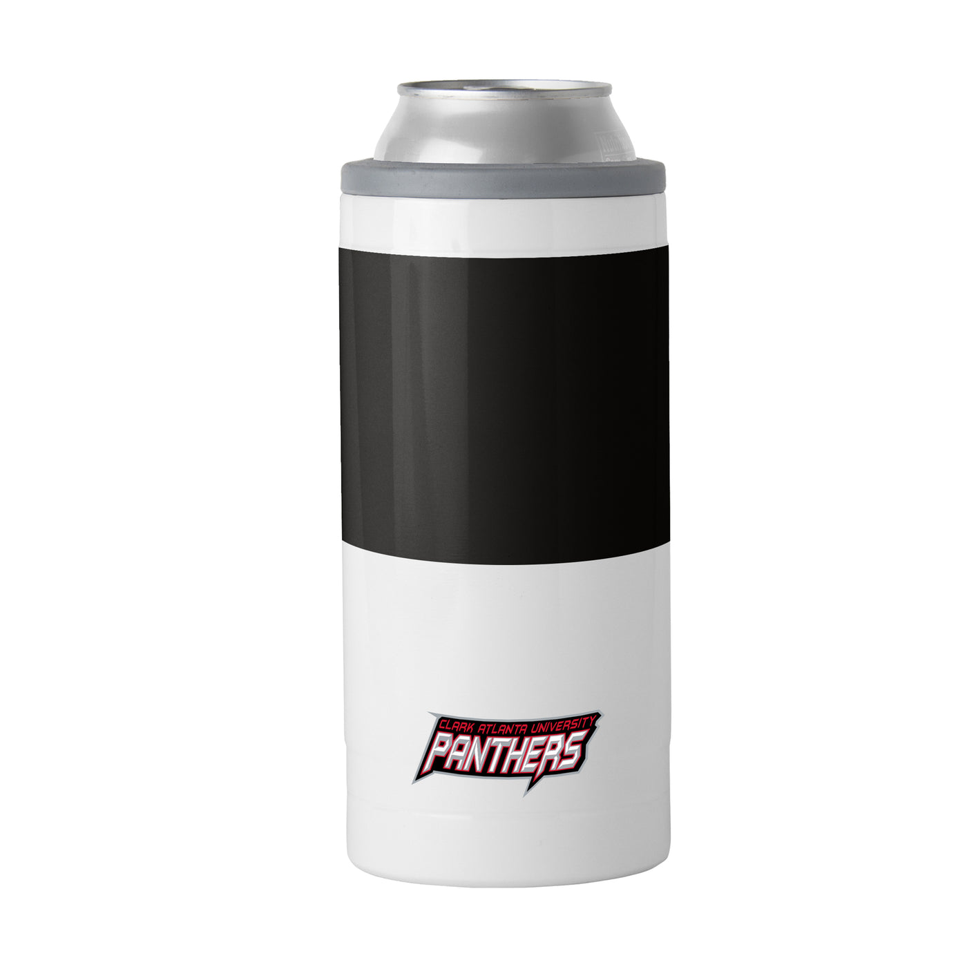 Clark Atlanta Colorblock 12oz Slim Can Coolie - Logo Brands
