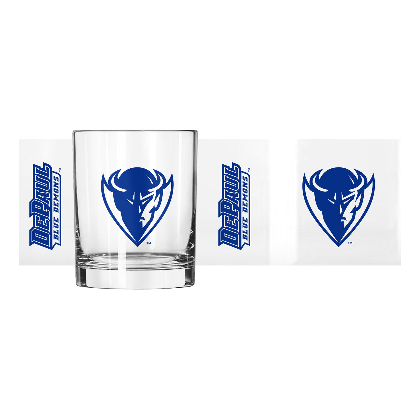 DePaul 14oz Gameday Rocks Glass