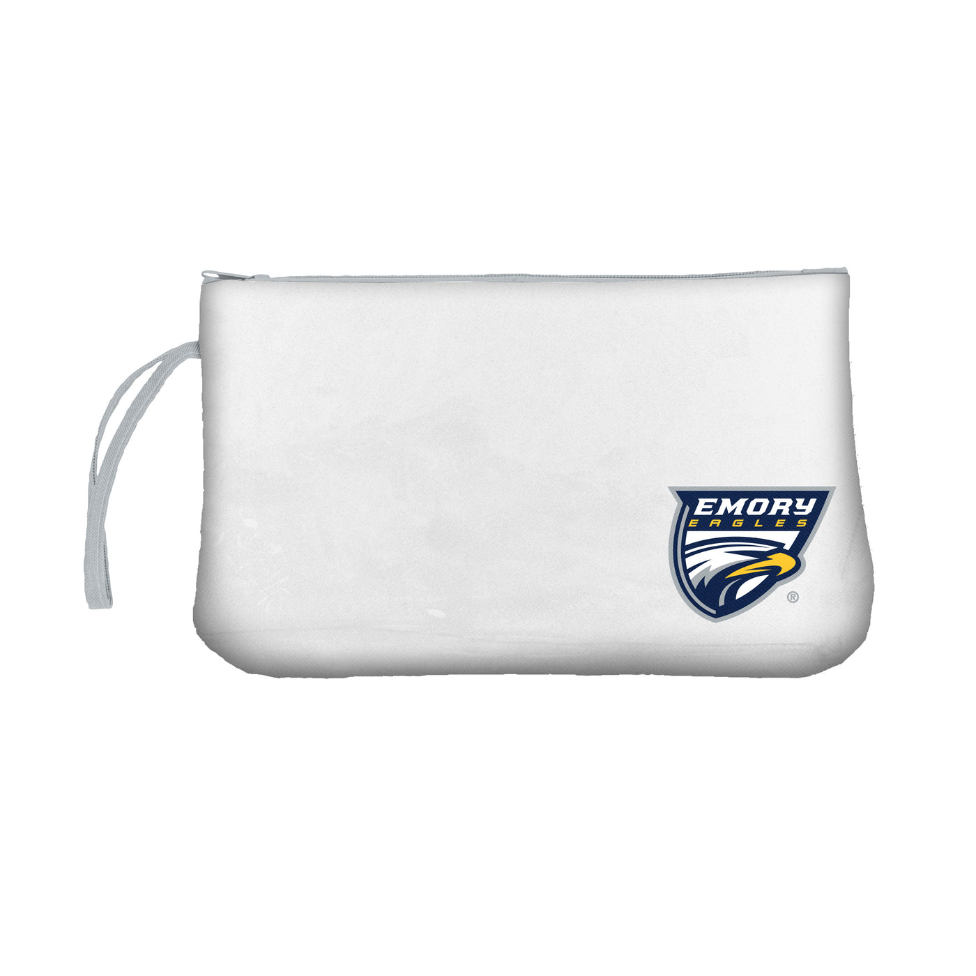 Emory University Clear Wristlet