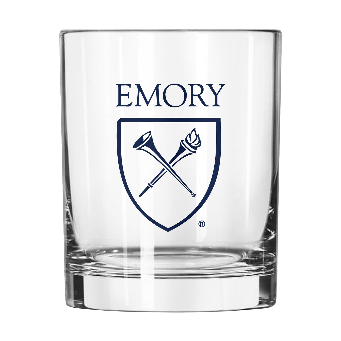 Emory University 14oz Gameday Rocks Glass