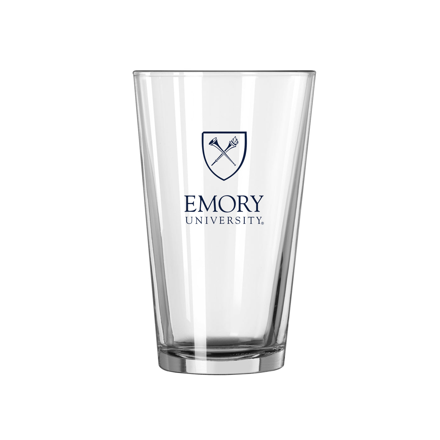 Emory University 16oz Logo Pint Glass