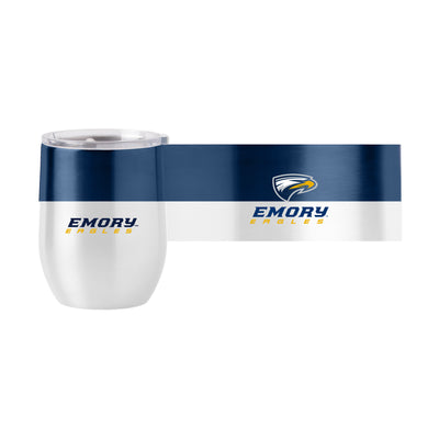 Emory University 16oz Colorblock Stainless Curved Beverage