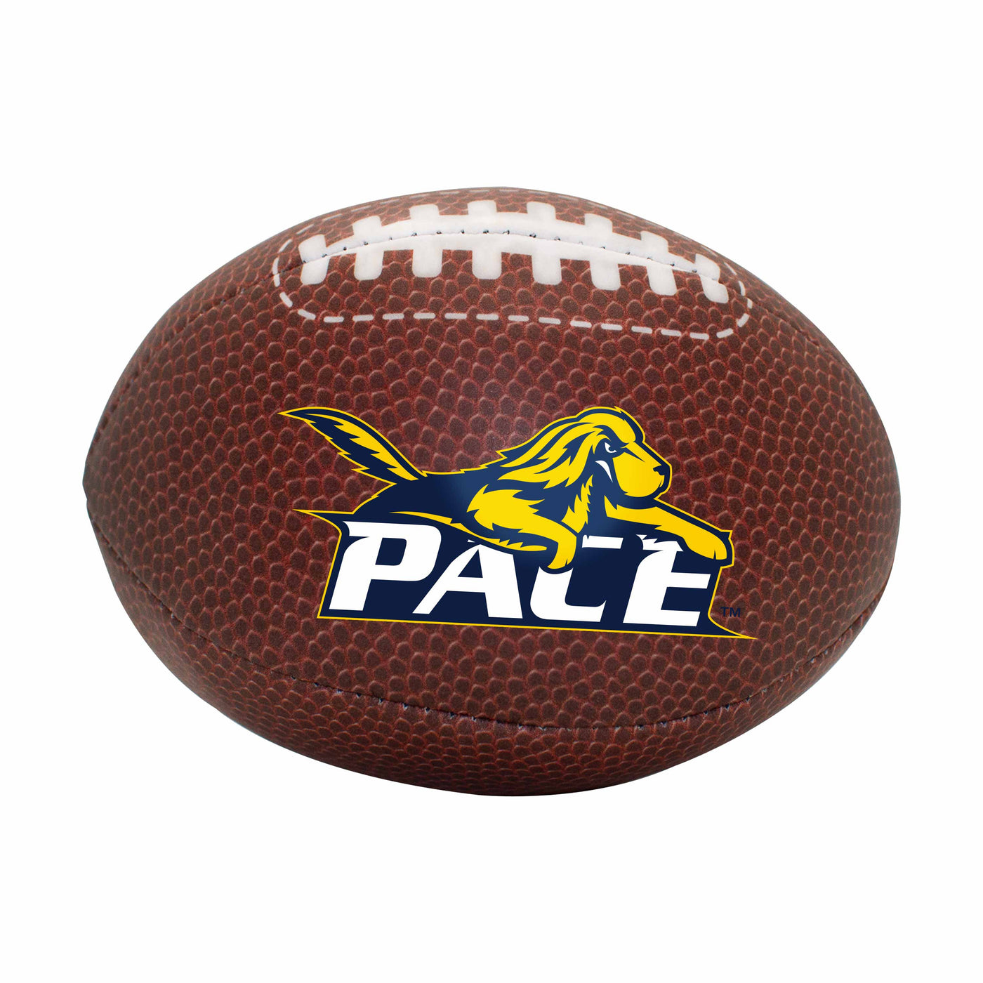 Pace University - Pleasantville Briarcliff Campus Composite Brown Micro Soft Football