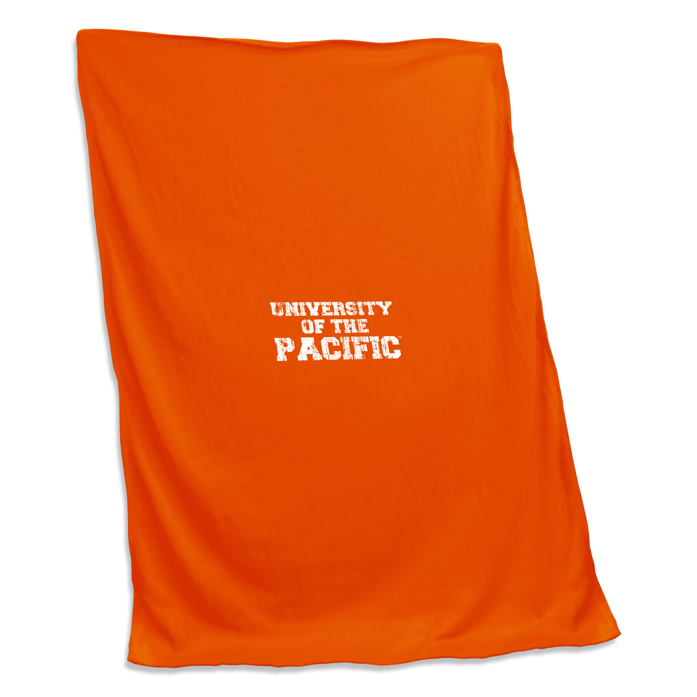 U of the Pacific Sweatshirt Blanket (Screened)