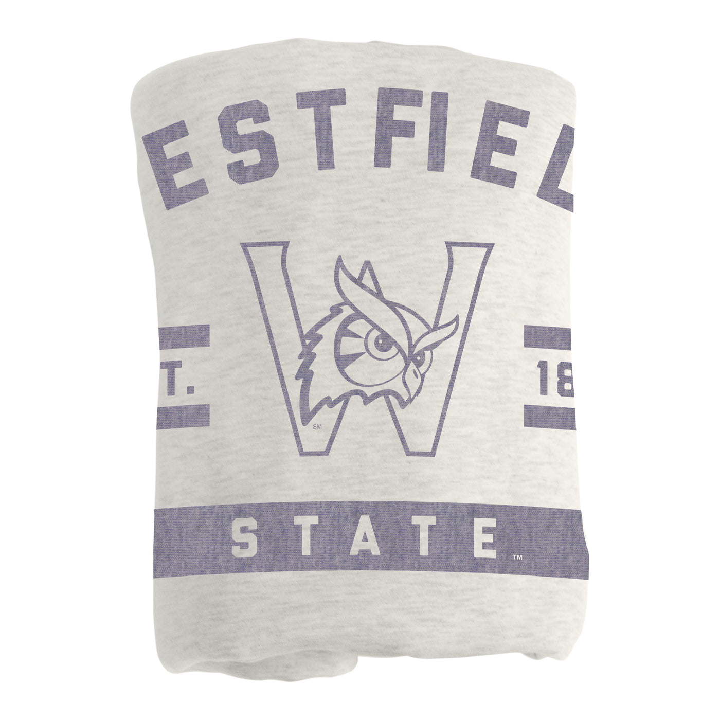 Westfield State University Sublimated Sweatshirt Blanket