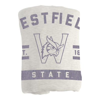 Westfield State University Sublimated Sweatshirt Blanket