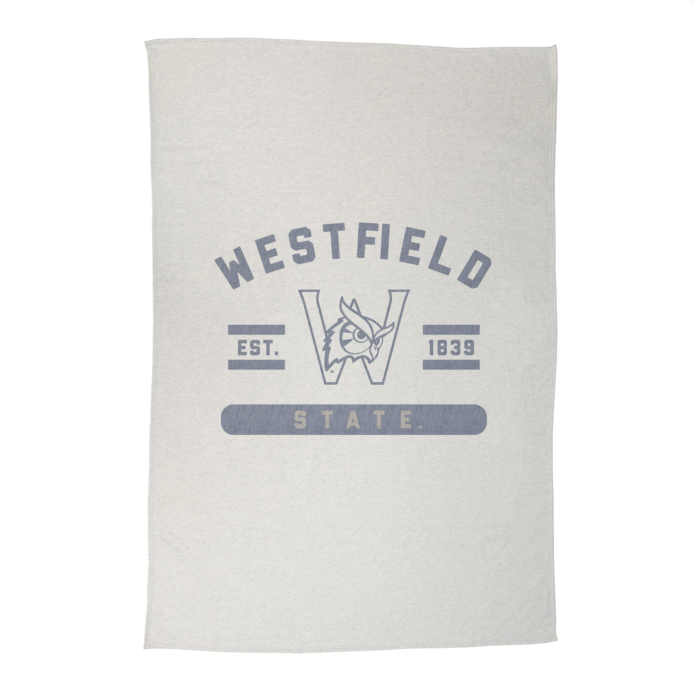 Westfield State University Sublimated Sweatshirt Blanket