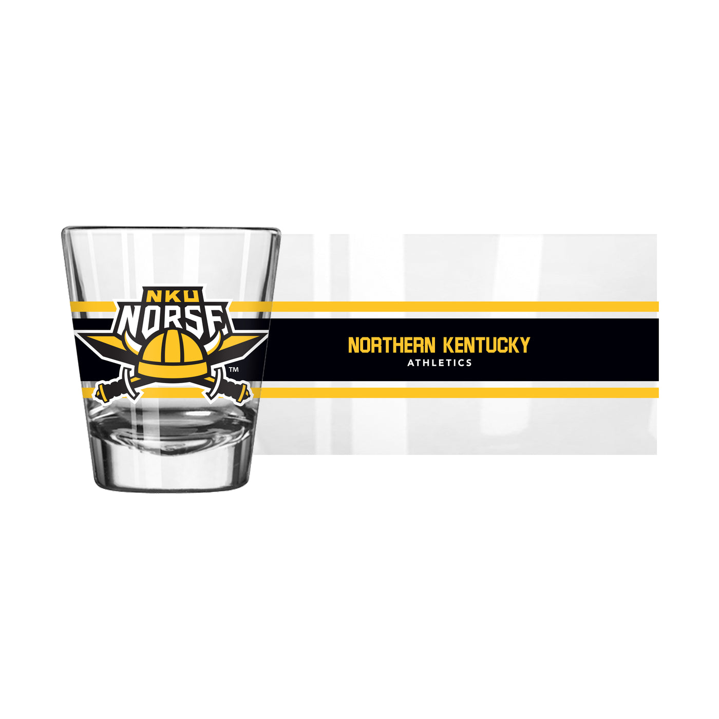 Northern Kentucky 2oz Stripe Shot Glass