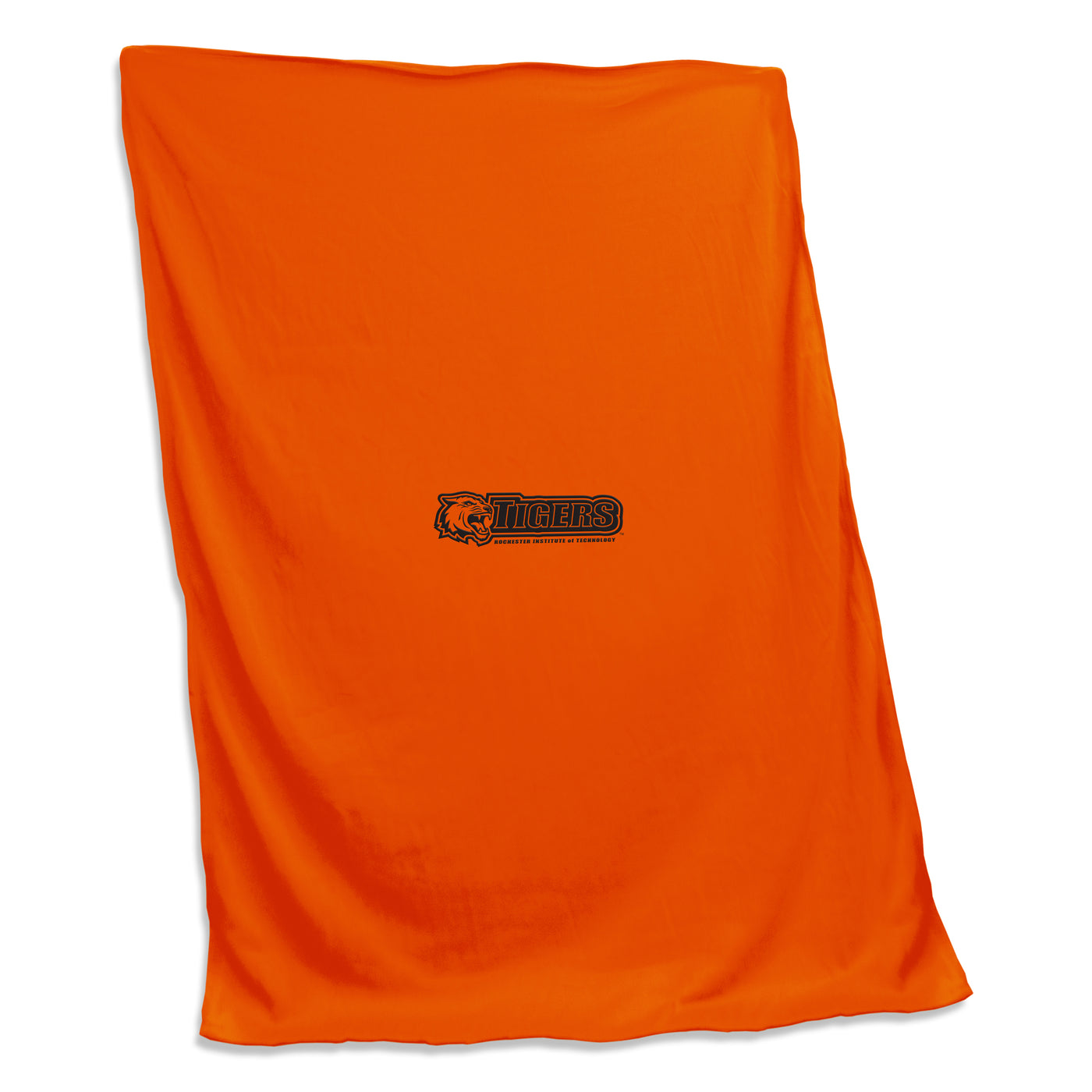Rochester Inst of Technology Orange Sweatshirt Blanket (Screened)