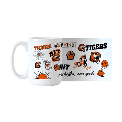 Rochester Inst Tech 15oz Native Sublimated Mug