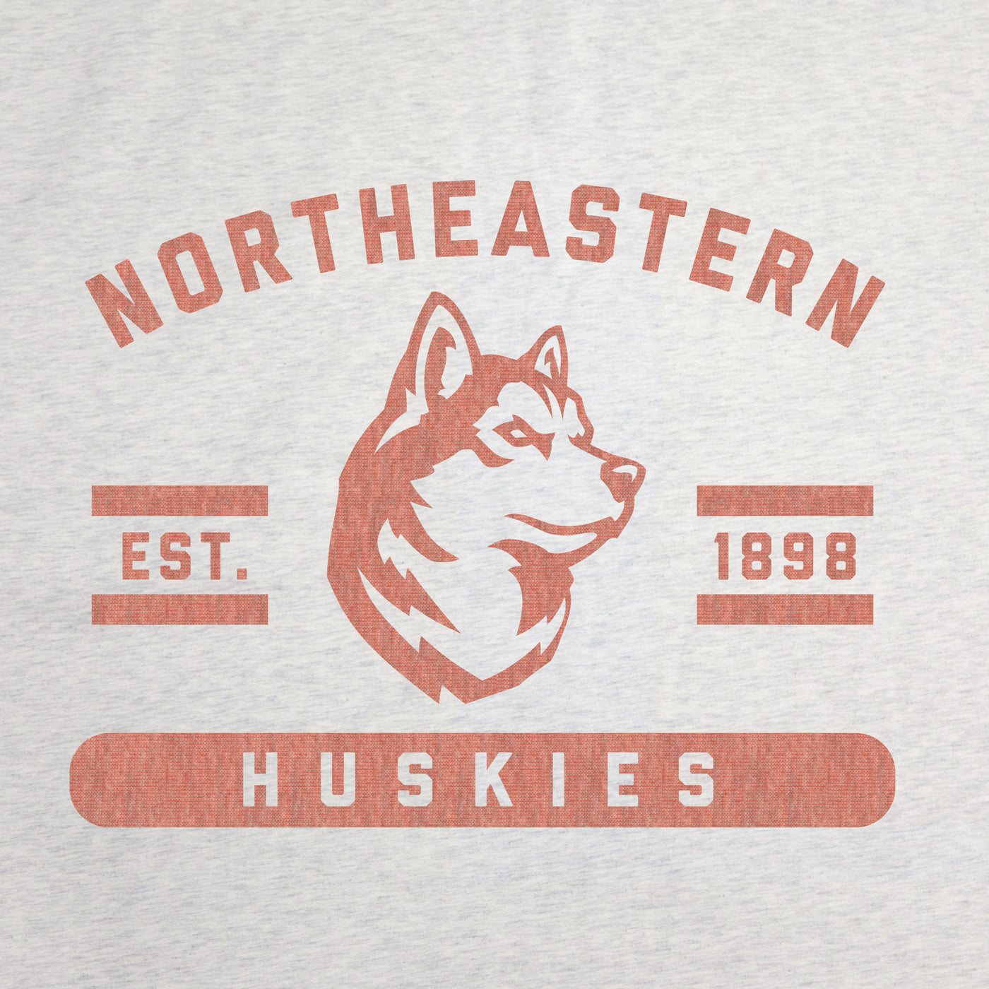 Northeastern Sublimated Sweatshirt Blanket