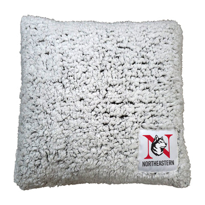 Northeastern Frosty Throw Pillow - Logo Brands