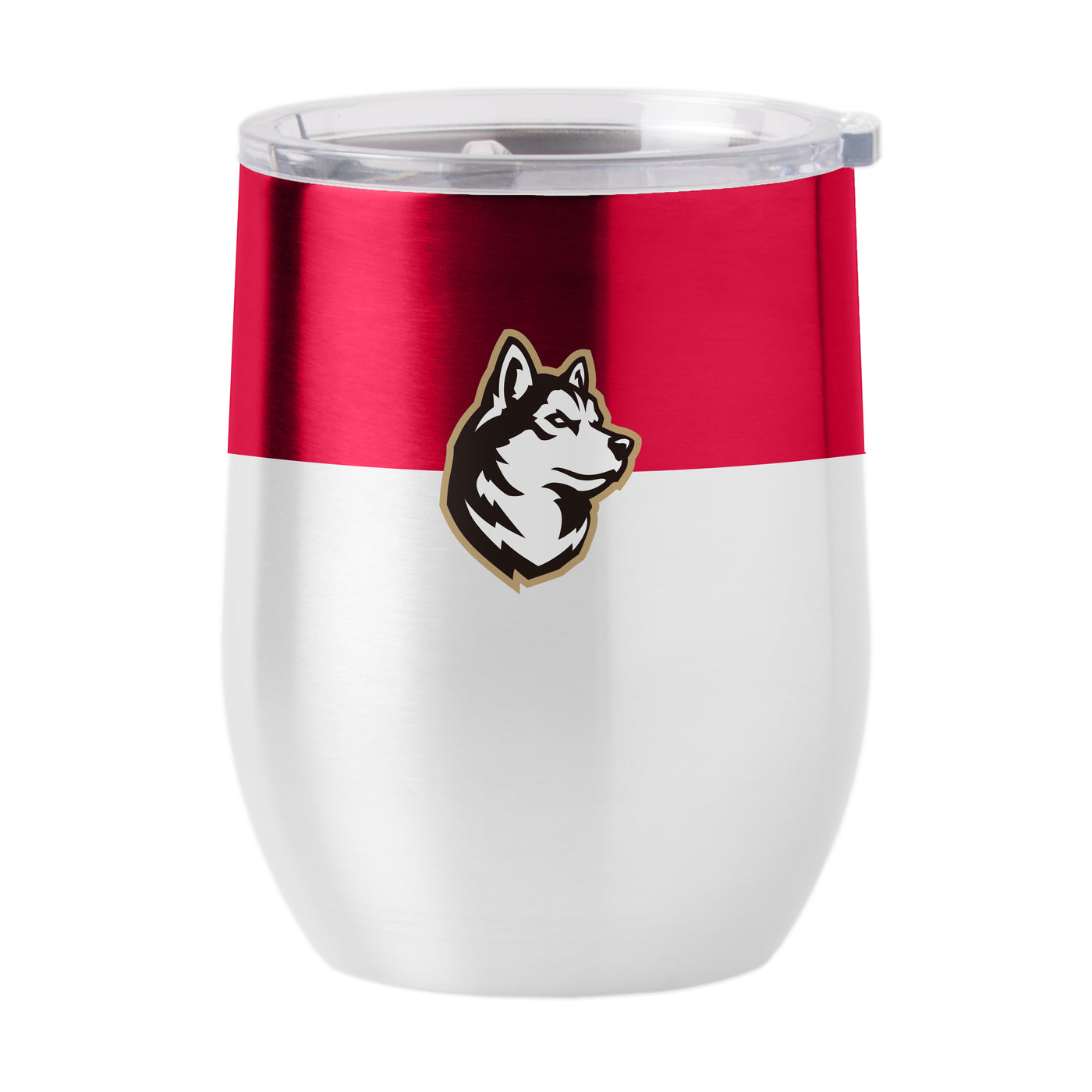 Northeastern U 16oz Colorblock Stainless Curved Beverage