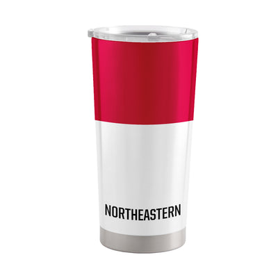 Northeastern 20oz Colorblock Stainless Steel Tumbler