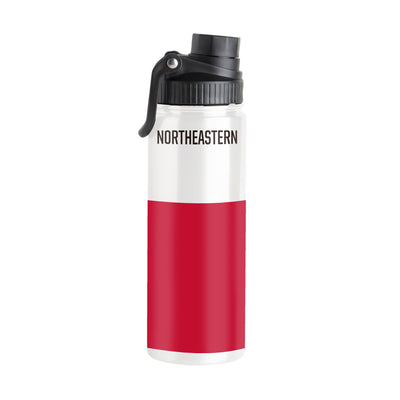Northeastern U 21oz Colorblock Twist Top Water Bottle