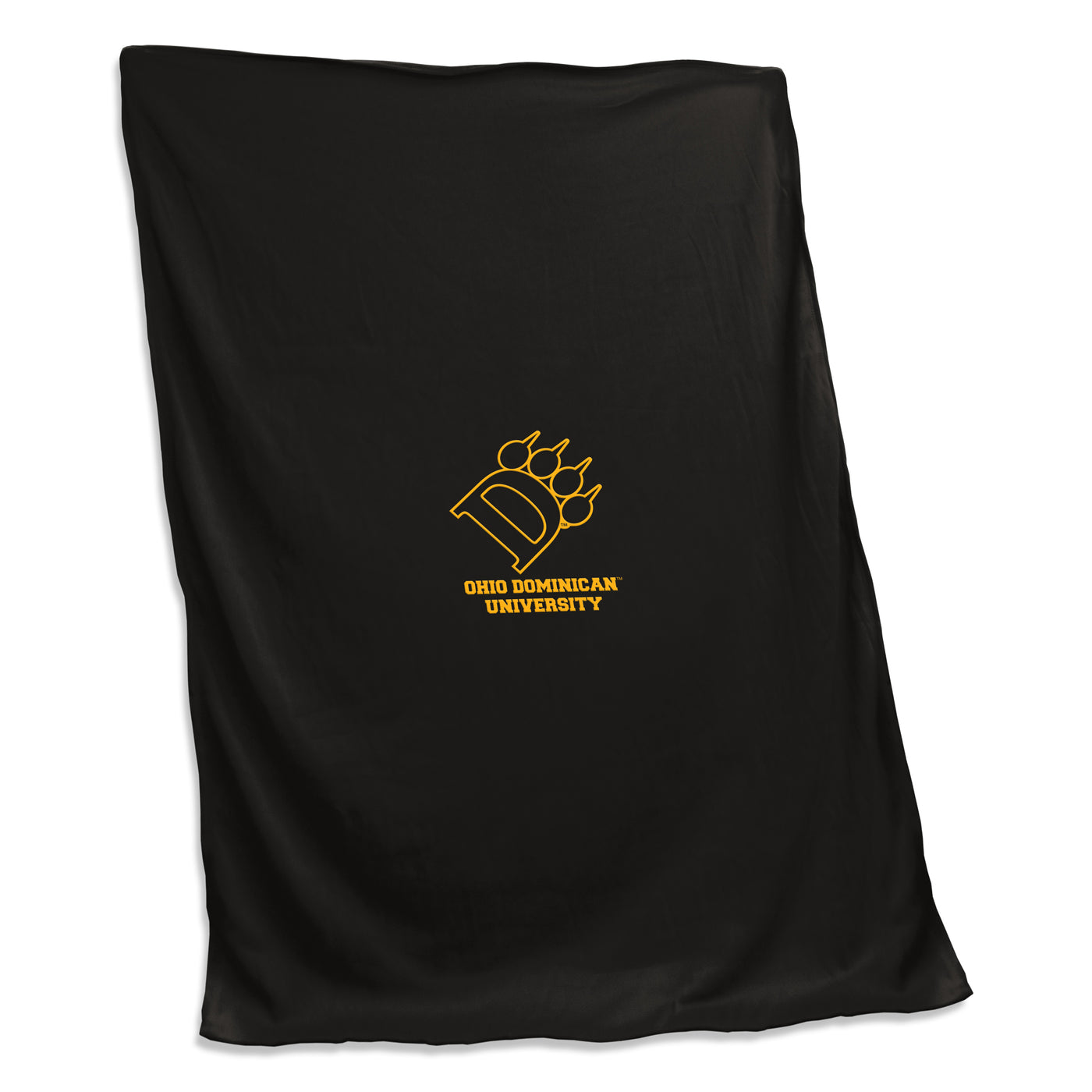 Ohio Dominican Black Sweatshirt Blanket (Screened)