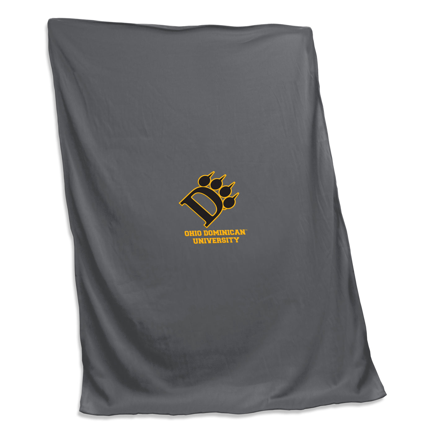 Ohio Dominican Charcoal Sweatshirt Blanket (Screened)