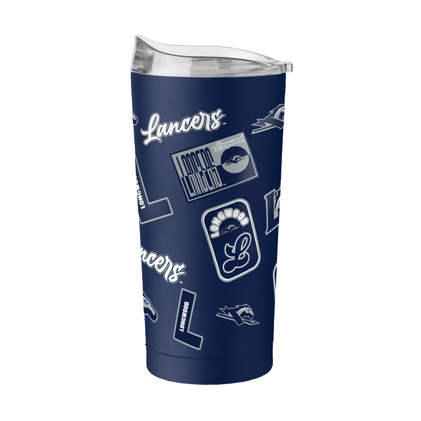 Longwood Univ Alternate 20oz Dreamweave Powder Coat Tumbler