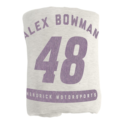 Alex Bowman Sublimated Sweatshirt Blanket - Logo Brands