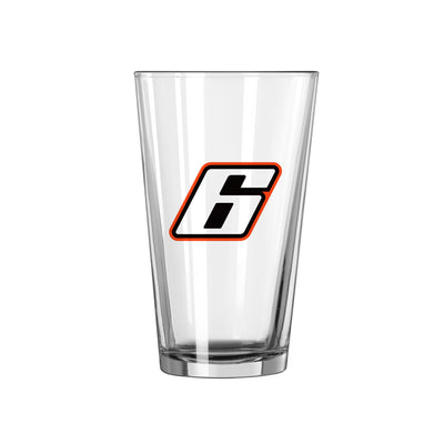 Brad Keselowski 16oz Gameday Pint Glass