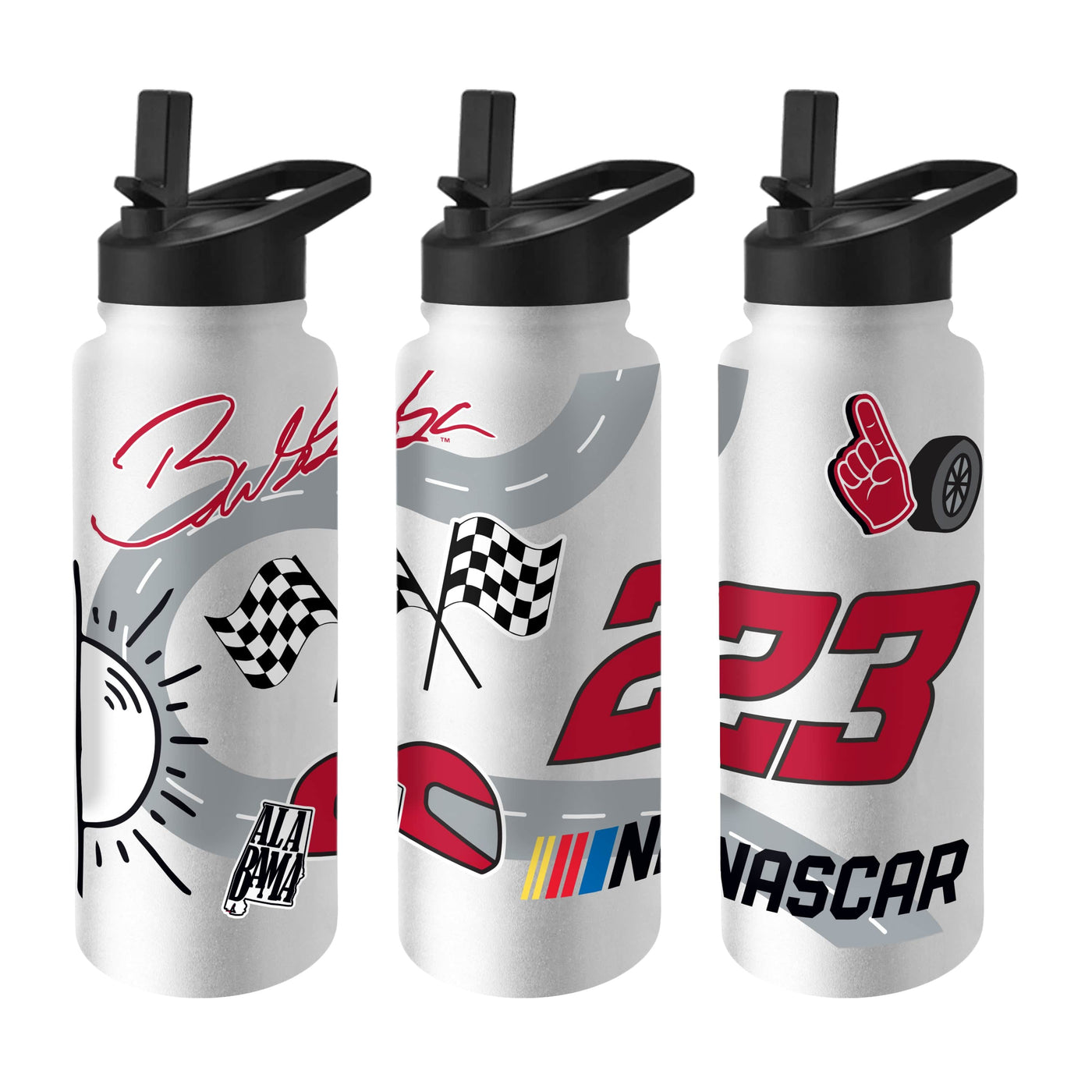 Bubba Wallace 34oz Native Quencher Bottle