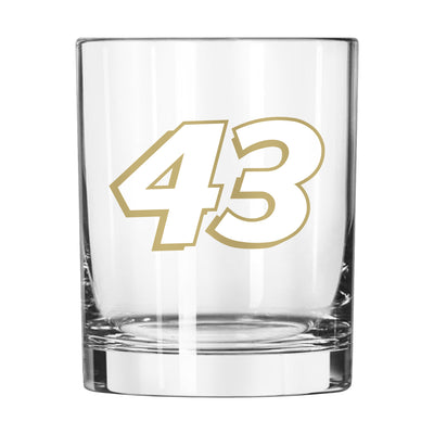 Erik Jones 14oz Logo Rocks Glass - Logo Brands