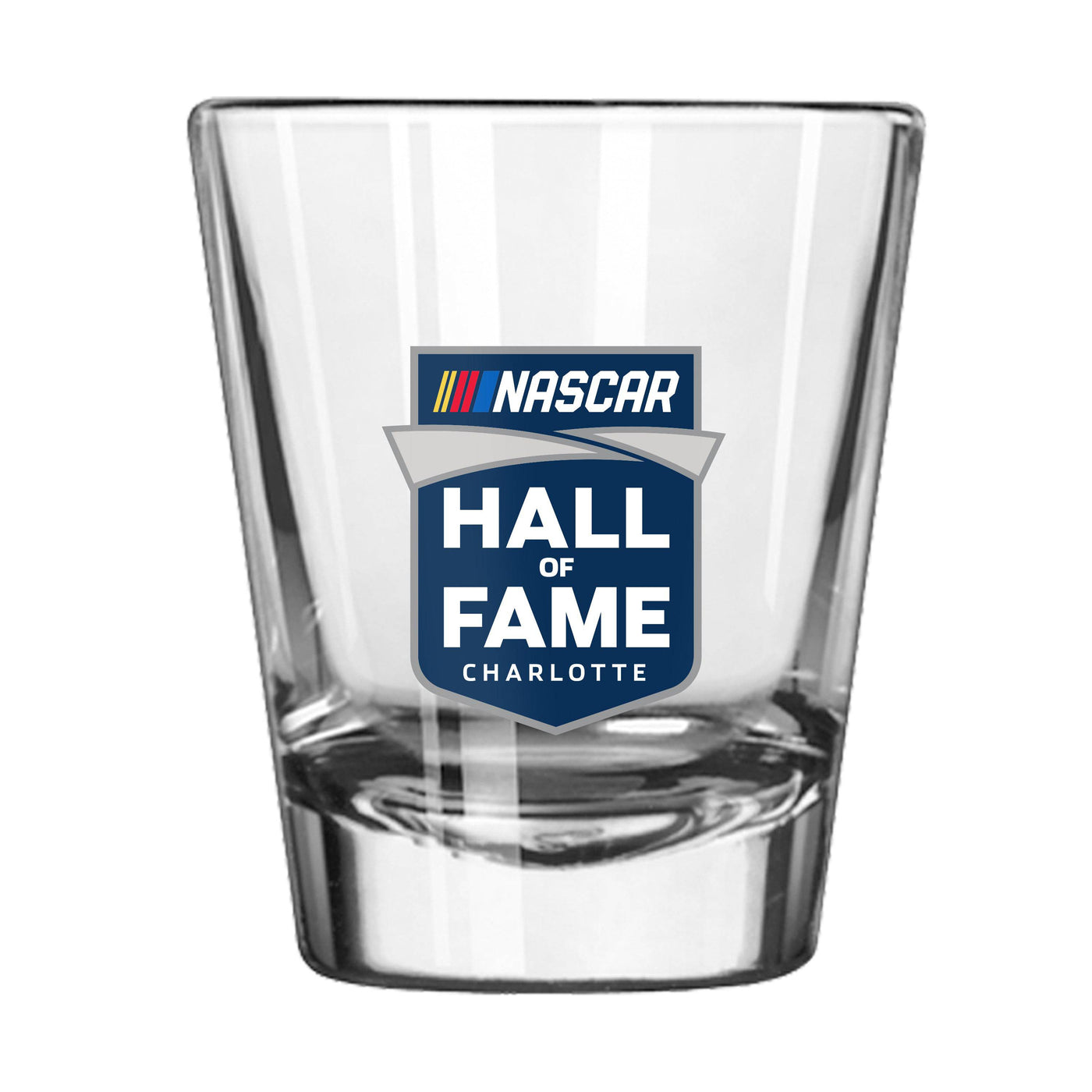 Nascar Hall of Fame 2oz Logo Shot Glass