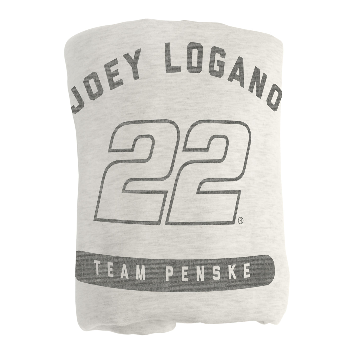 Joey Logano Sublimated Sweatshirt Blanket