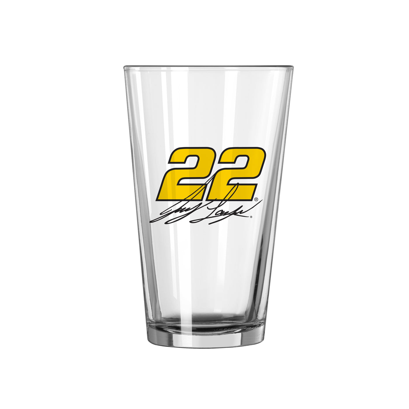 Joey Logano 16oz Gameday Pint Glass