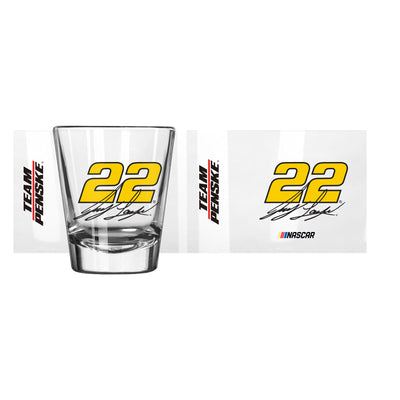 Joey Logano 2oz Gameday Shot Glass