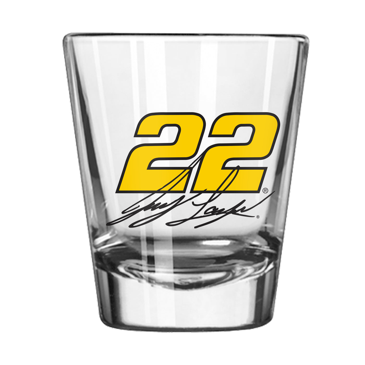 Joey Logano 2oz Gameday Shot Glass