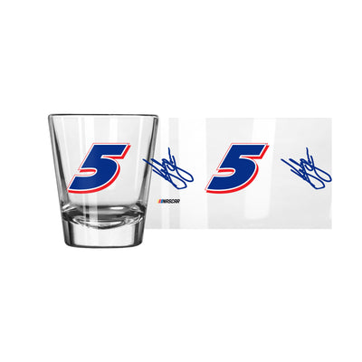Kyle Larson 2oz Gameday Shot Glass