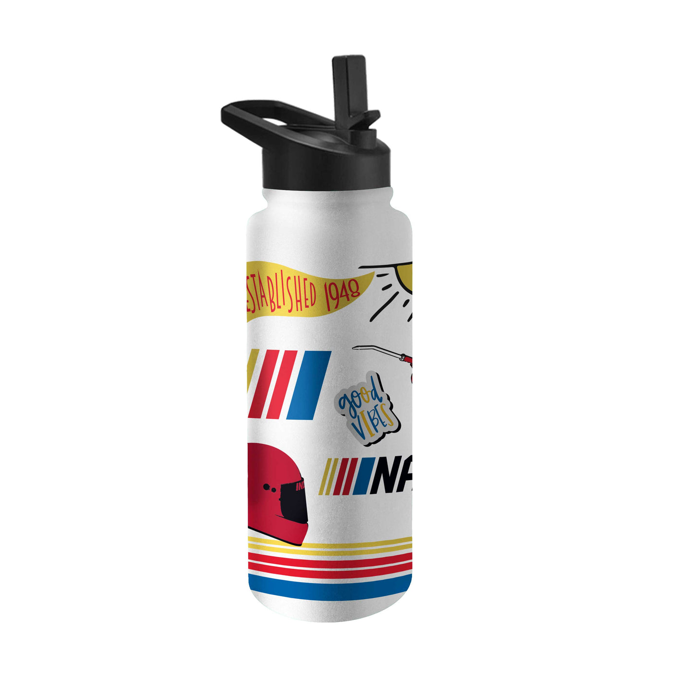 Nascar 34oz Native Quencher Bottle