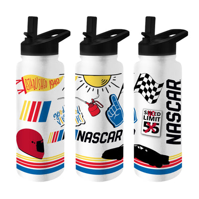 Nascar 34oz Native Quencher Bottle - Logo Brands