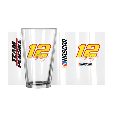 Ryan Blaney 16oz Gameday Pint Glass