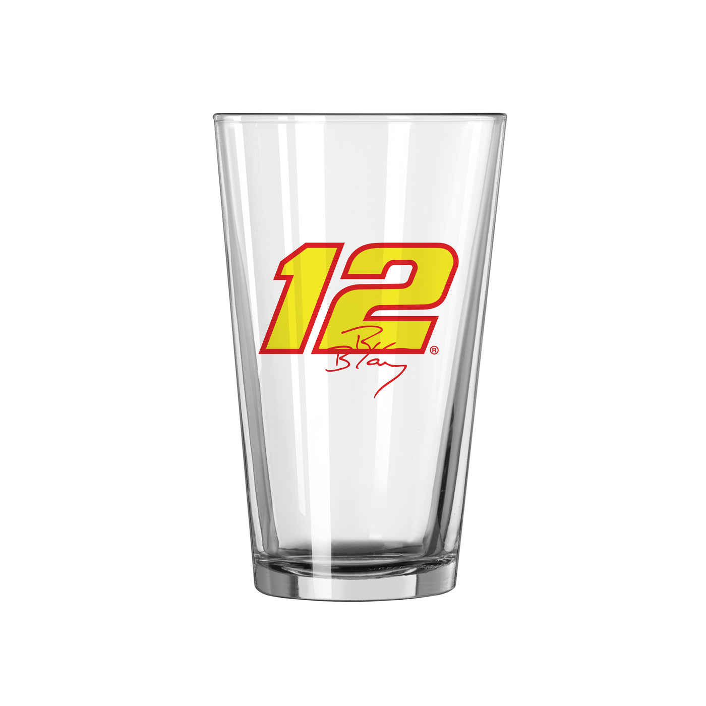 Ryan Blaney 16oz Gameday Pint Glass - Logo Brands