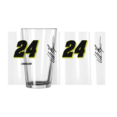 William Byron 16oz Gameday Pint Glass