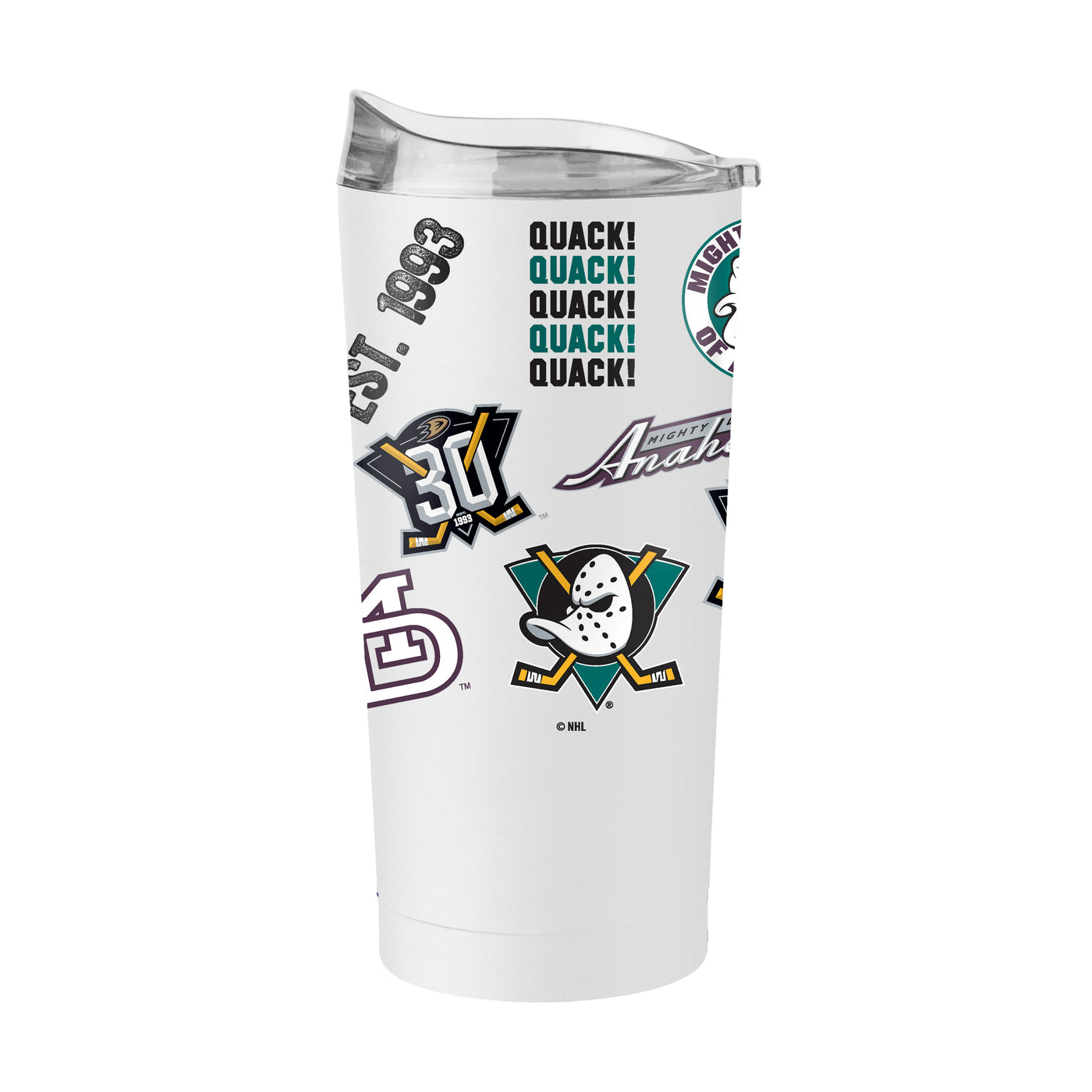 Anaheim Mighty Ducks 20oz Native Powder Coat Tumbler