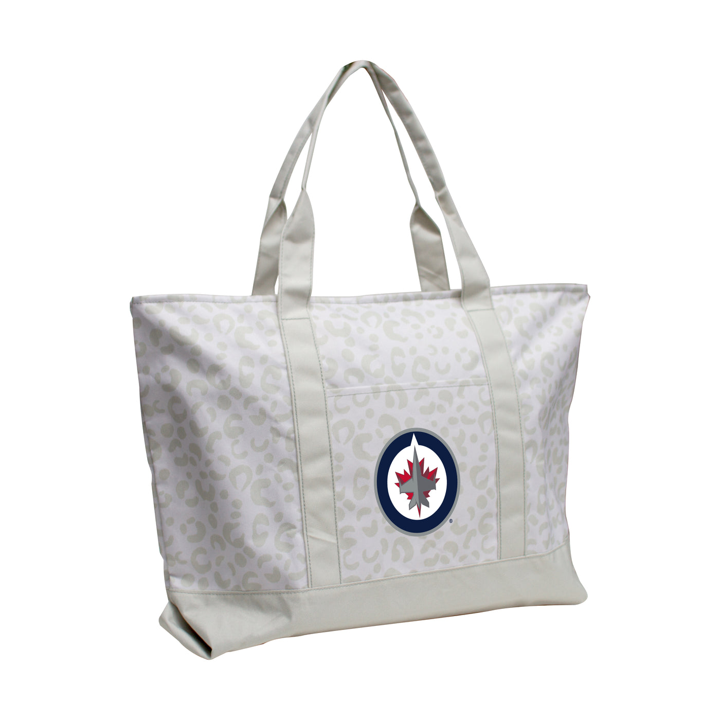 Winnipeg Jets Leopard Pattern Tote - Logo Brands