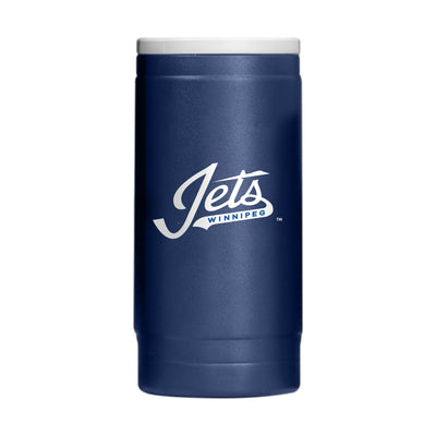 Winnipeg Jets 12oz Flipside Powdercoat SlimCan Coolie